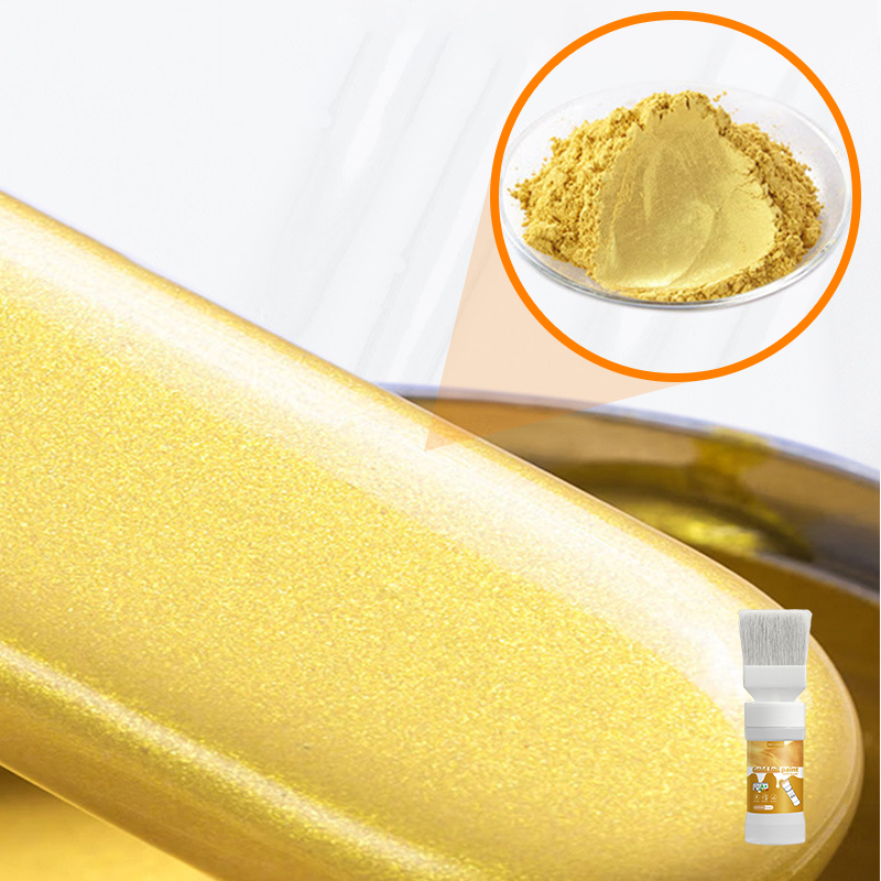 💰 Instant Discount ⏳Water-Based Metallic Silver Paint with Built-in Brush
