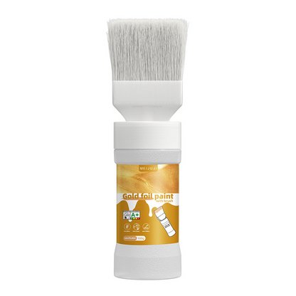💰 Instant Discount ⏳Water-Based Metallic Silver Paint with Built-in Brush