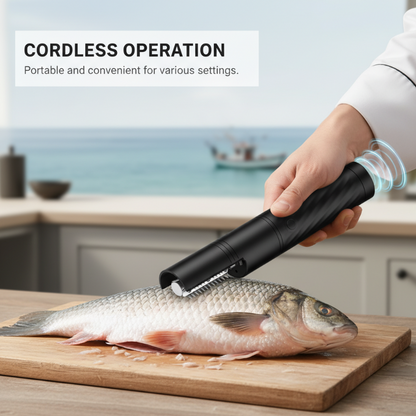🐟 50% OFF NOW ✨ Rechargeable Fish Scaler — Fast, Skin-Friendly & Waterproof ⚡