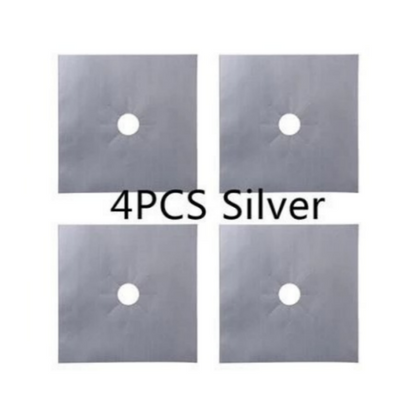 🍳 Stop Scrubbing Burnt-On Grease – Reusable Gas Hob Protectors, Heat-Resistant to 260°C. £9.78. UK Stock