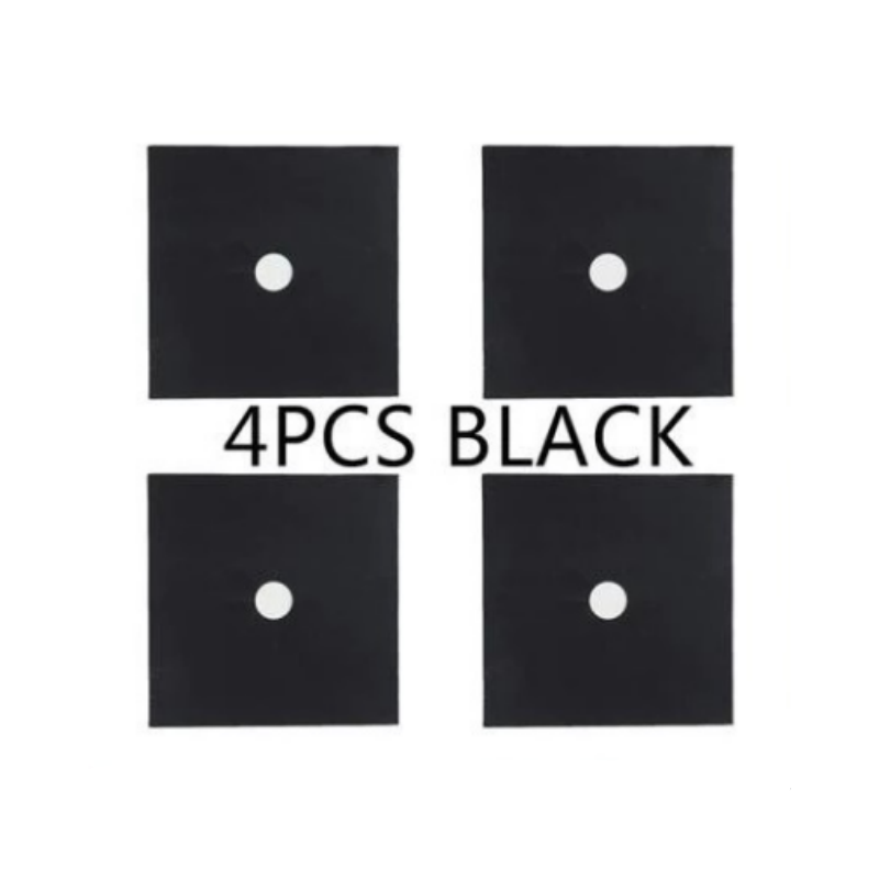 🍳 Stop Scrubbing Burnt-On Grease – Reusable Gas Hob Protectors, Heat-Resistant to 260°C. £9.78. UK Stock