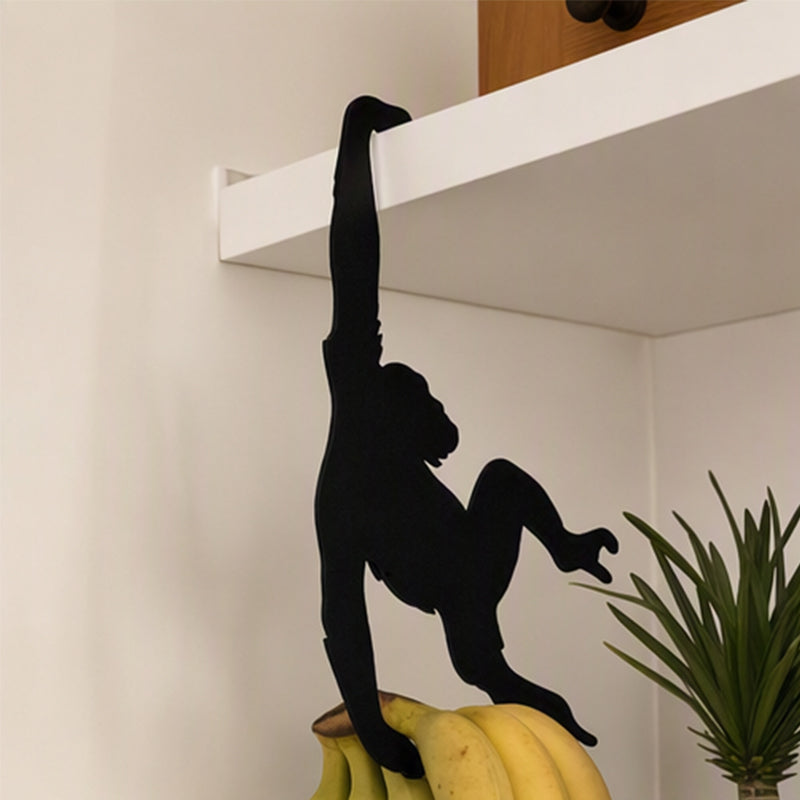 🍌😄 LIMITED TIME 50% OFF! 🪩Monkey Shaped Banana Hook – Hang Fruit, Keys & Bags with Playful Storage Personality
