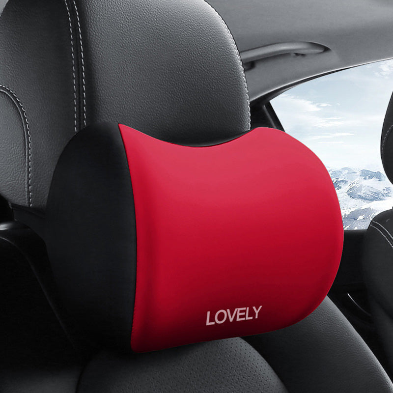 Car Lumbar Support Pillow and Neck Pillow Kit