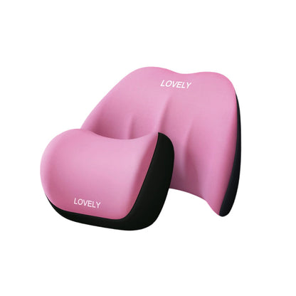 Car Lumbar Support Pillow and Neck Pillow Kit