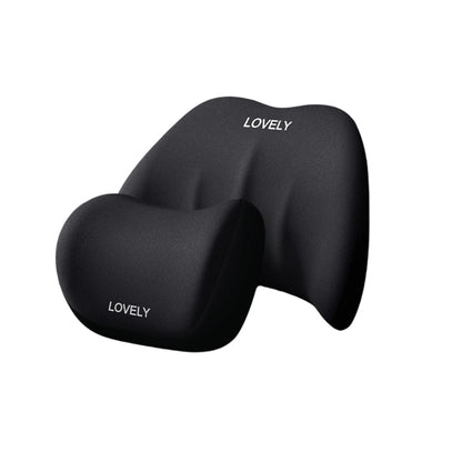 Car Lumbar Support Pillow and Neck Pillow Kit