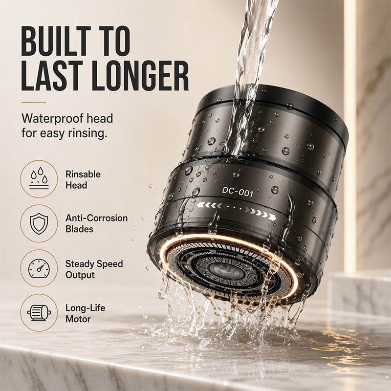 ⏳Time-Limited Special⏰2-in-1 Bald Head Shaver & Beard Trimmer – 30-Blade Precision, 360° Floating Head & Digital Display ✨