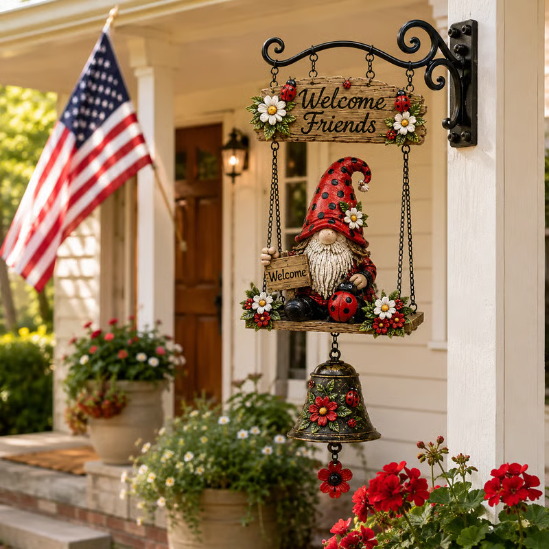 🧙‍♂️Gnome Welcome Doorbell Outdoor Decor