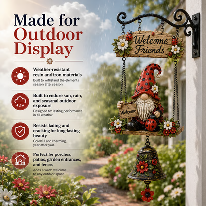 🧙‍♂️Gnome Welcome Doorbell Outdoor Decor