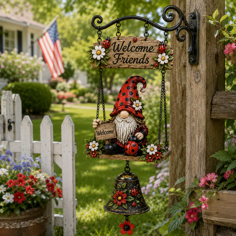 🧙‍♂️Gnome Welcome Doorbell Outdoor Decor