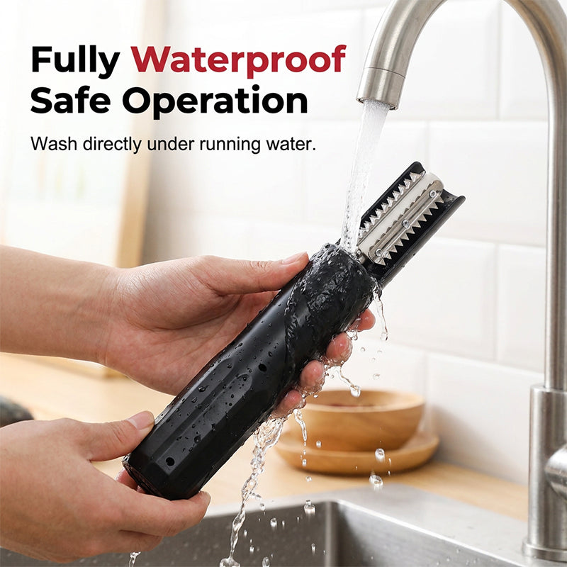 High-Power Cordless Fish Scaler for Kitchen & Fishing
