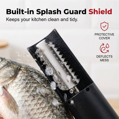 High-Power Cordless Fish Scaler for Kitchen & Fishing