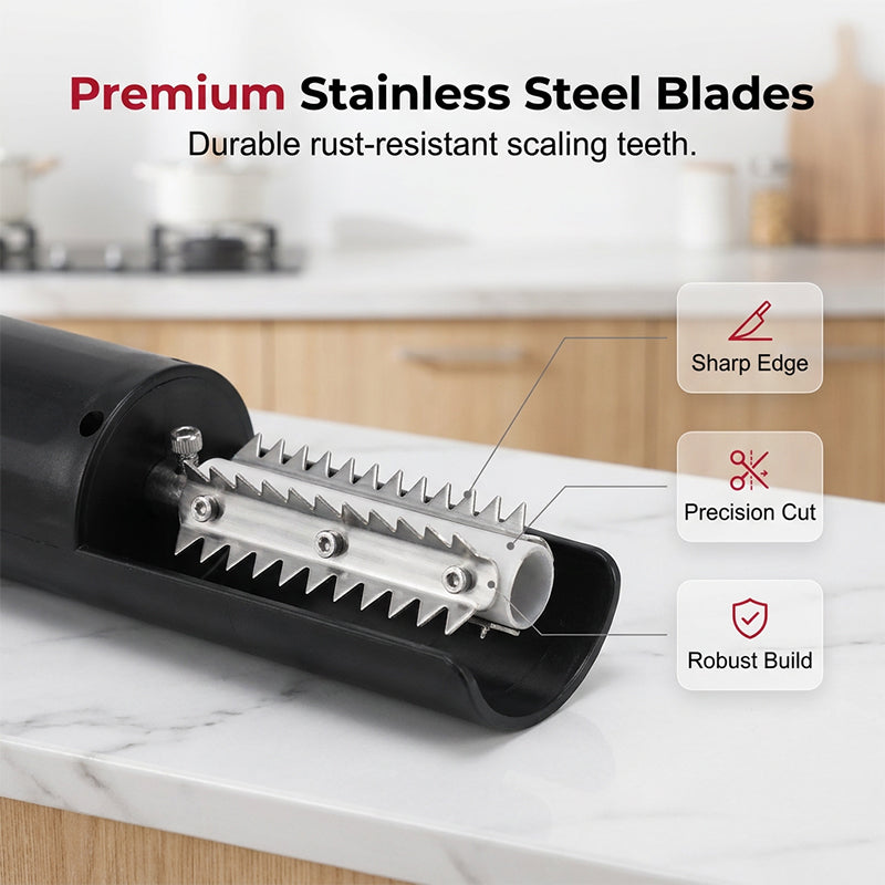 High-Power Cordless Fish Scaler for Kitchen & Fishing