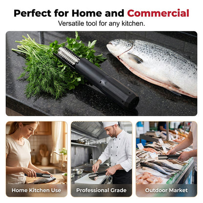 High-Power Cordless Fish Scaler for Kitchen & Fishing