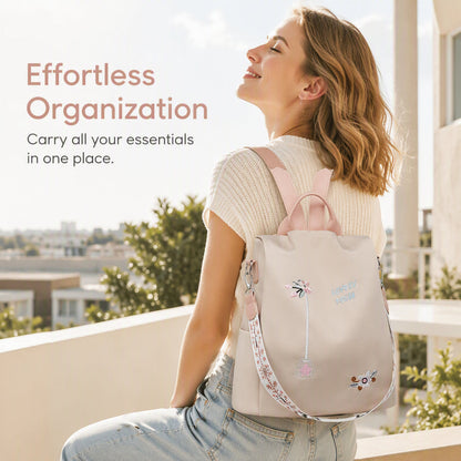 Anti-Theft Large Capacity Backpack for Women