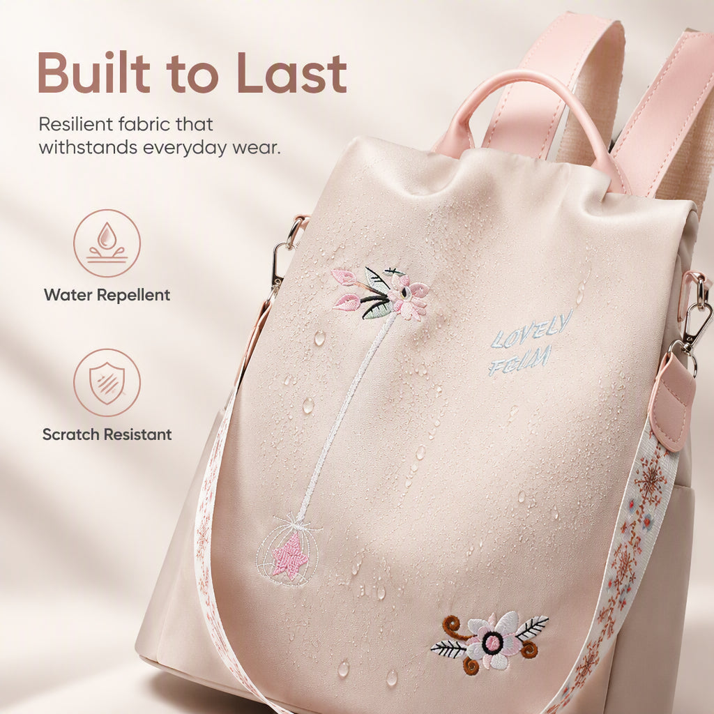 Anti-Theft Large Capacity Backpack for Women