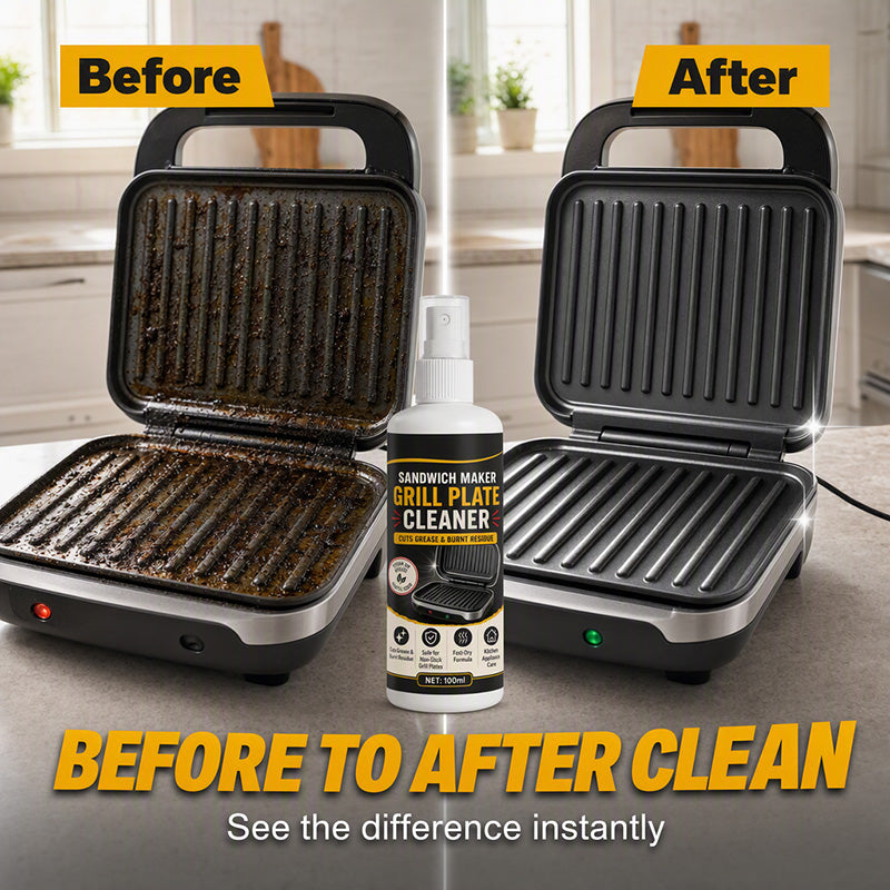 🔥Hot Sale 50% OFF🔥 Grill Plate & Sandwich Maker Cleaner Spray🍳