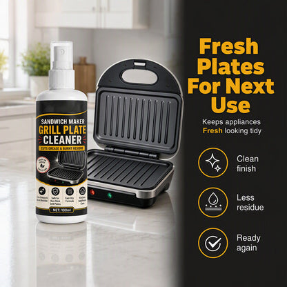 🔥Hot Sale 50% OFF🔥 Grill Plate & Sandwich Maker Cleaner Spray🍳