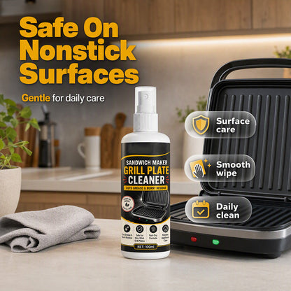 🔥Hot Sale 50% OFF🔥 Grill Plate & Sandwich Maker Cleaner Spray🍳