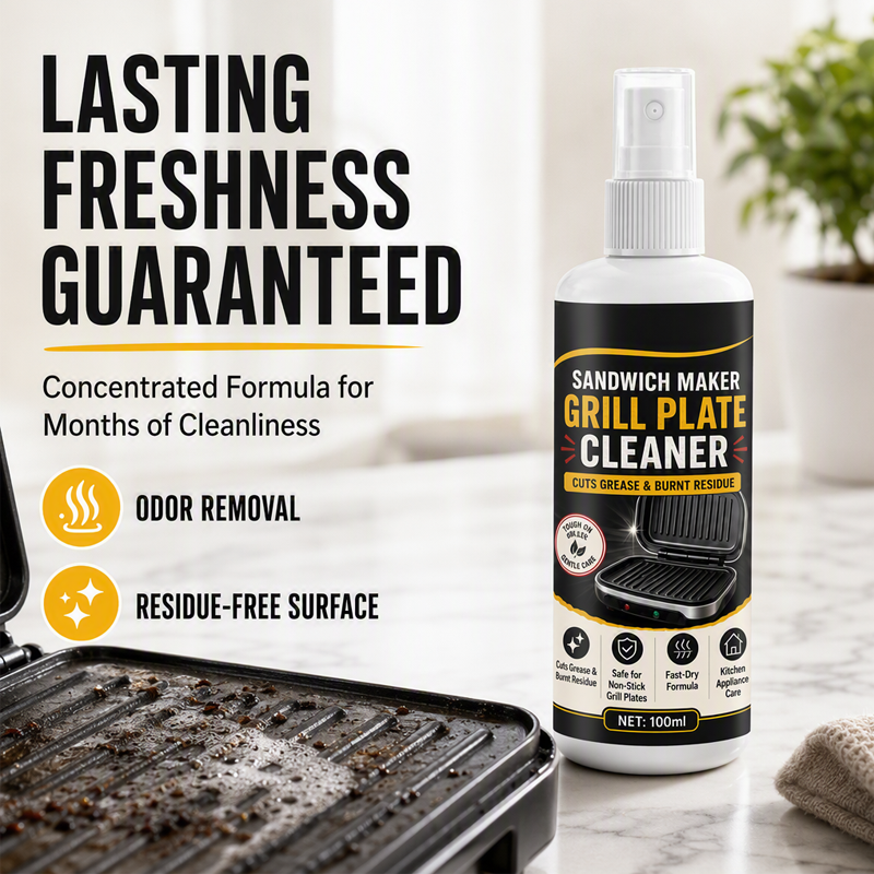 🔥Hot Sale 50% OFF🔥 Grill Plate & Sandwich Maker Cleaner Spray🍳
