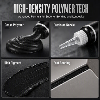 🔧🖤 50% OFF! Black Household Crack Filler Paste – High‑density polymer formula fills gaps & cracks seamlessly. 🏠✨