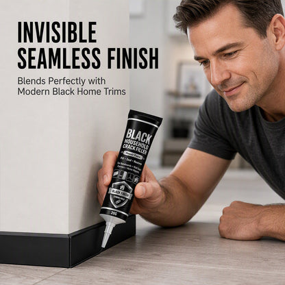 🔧🖤 50% OFF! Black Household Crack Filler Paste – High‑density polymer formula fills gaps & cracks seamlessly. 🏠✨