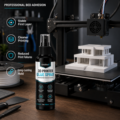 🔥Hot Sale 50% OFF🔥 3D Printer Bed Adhesive Spray – Helps Reduce Warping & Promote First 🖨️