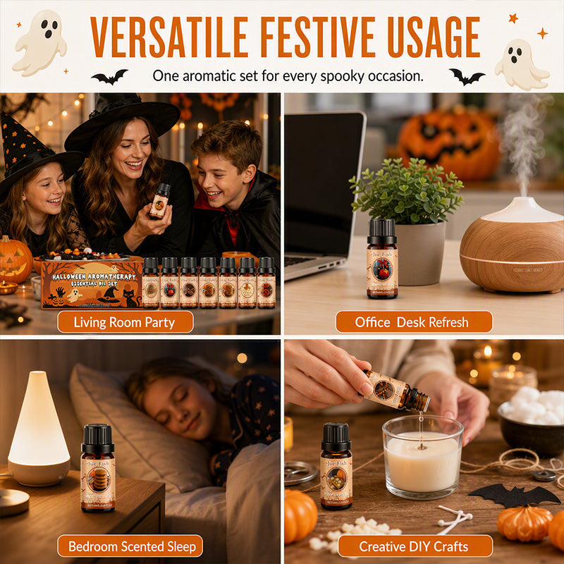 👻👻Halloween Scented Essential Oil Set
