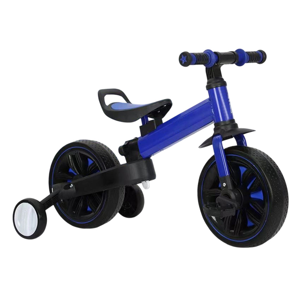 💥 50% off! 🚲 3-in-1 kids' tricycle – stroller, tricycle, and balance bike. Lightweight (2.8 kg) & foldable. High-strength carbon steel, EVA wheels. For ages 2–6, max. 90 kg. Red/Blue/Pink/Yellow 🛡️