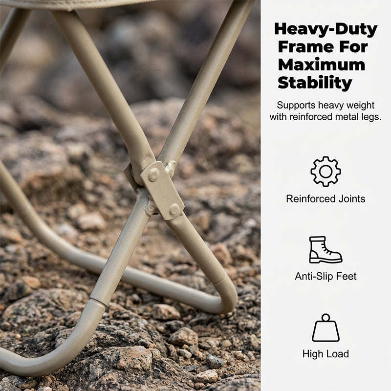 🥳2026 HOT SALE,50K+ SOLD! 👜🪑 Portable Folding Stool with Handbag Design – Transforms into a chic handbag with shoulder strap. Carbon steel frame, 100kg capacity, double-layer Oxford cloth – instant seating anywhere! 🌟✨