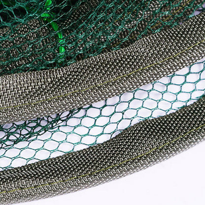 🥳2026 HOT SALE🥳💞50K+ SOLD! 🎒🪢 50% OFF! Foldable Round Lift Net – Folds flat for easy transport, opens wide for effective catch. Nylon mesh, rope included – ideal for shrimp & bait collection! Only £8.99 – last day! 🏷️⏰