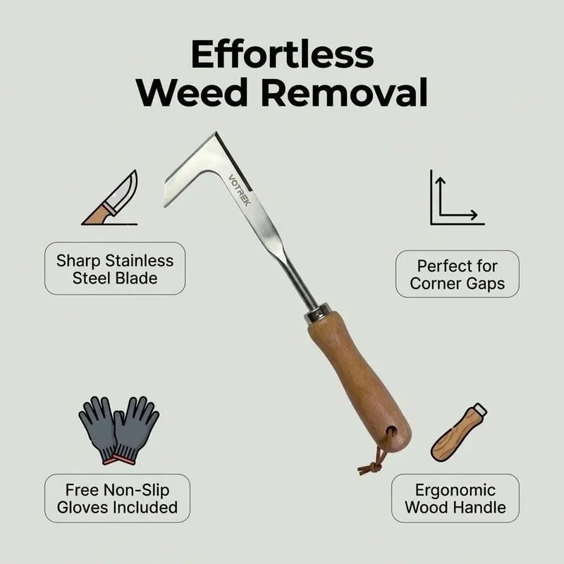 💥Limited - Time Sales: save 50%!!🔥Over 30K+ SOLD!!!🌿 Patio Weeder Tool – Easily Clear Weeds From Paving Gaps
