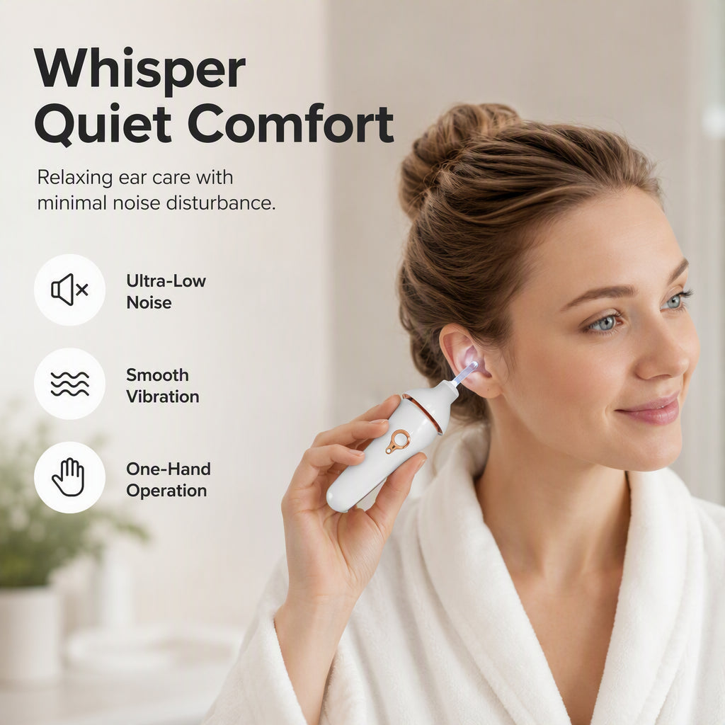 Electric Earwax Cleaner with LED Light