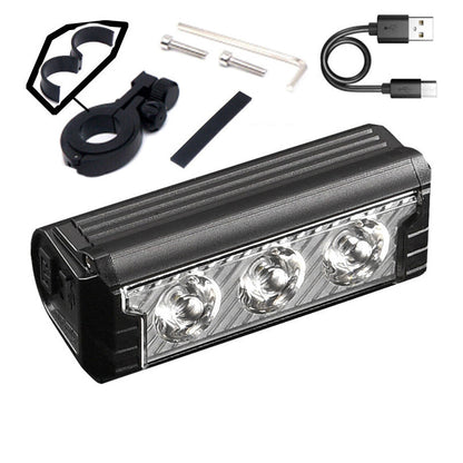 ⏳Time-Limited Special⏰High-Lumen USB Rechargeable Bicycle Light