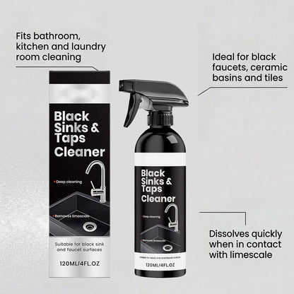 🚿 Limescale Cleaner Spray for Black Sinks, Faucets & Fixtures