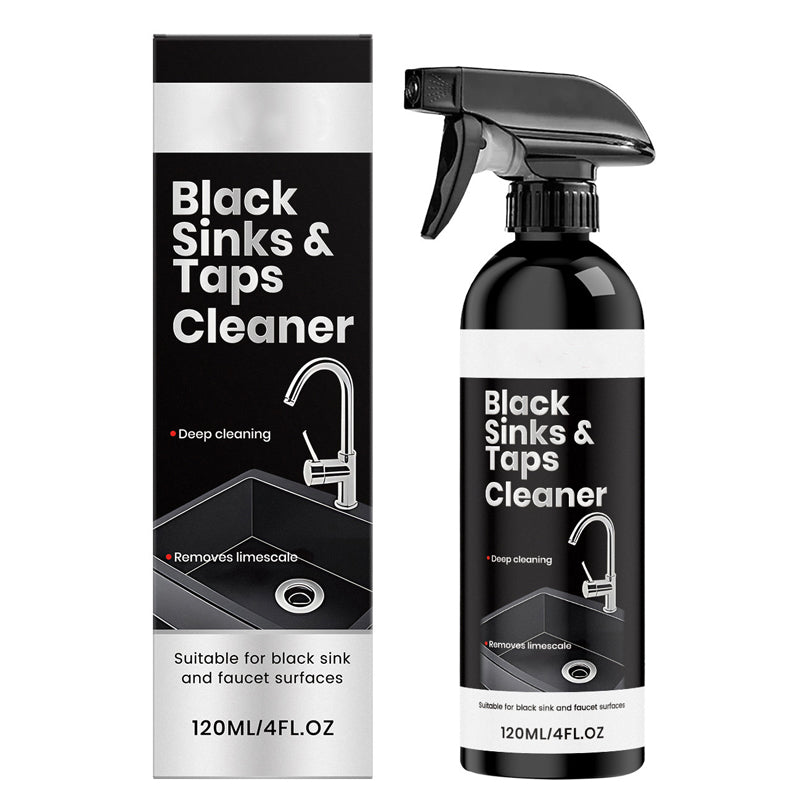 🚿 Limescale Cleaner Spray for Black Sinks, Faucets & Fixtures