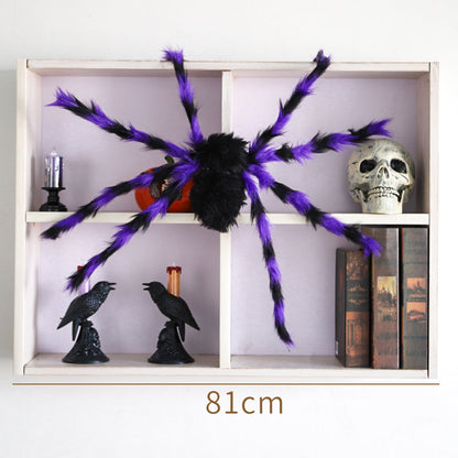 🎃 Halloween Giant Spider Decoration 🕷️👻 – Oversized Outdoor Halloween Decor for Garden, Yard & Home ✨