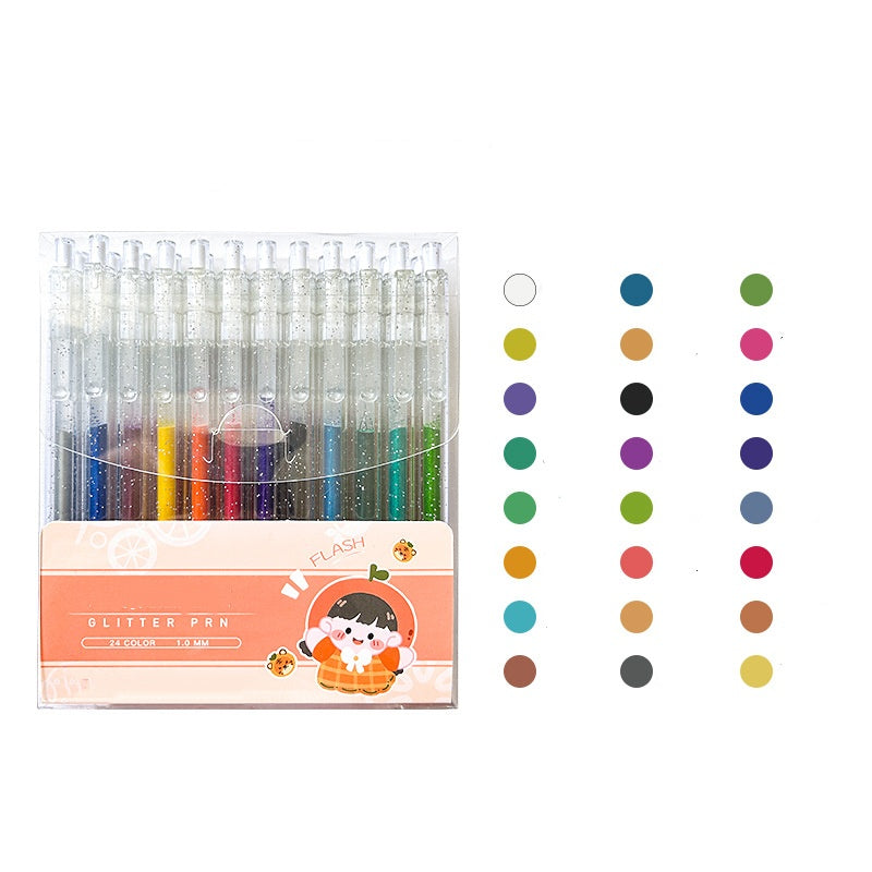 🎨 Quick-Drying Sparkle Pen Set for Cards, Planners and Scrapbooks
