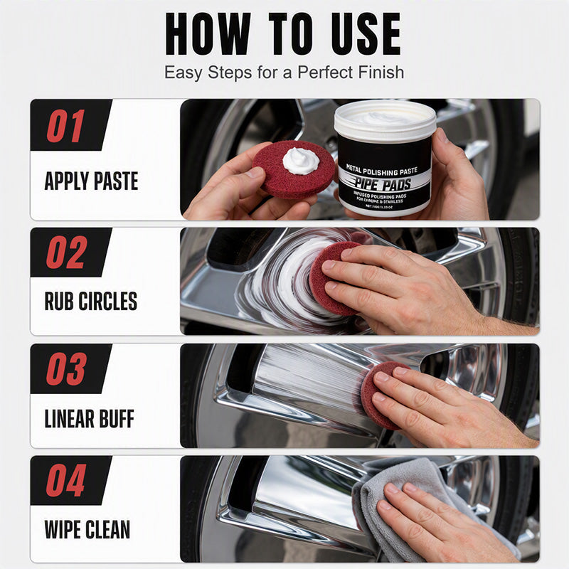Mirror Shine Metal Polishing Kit