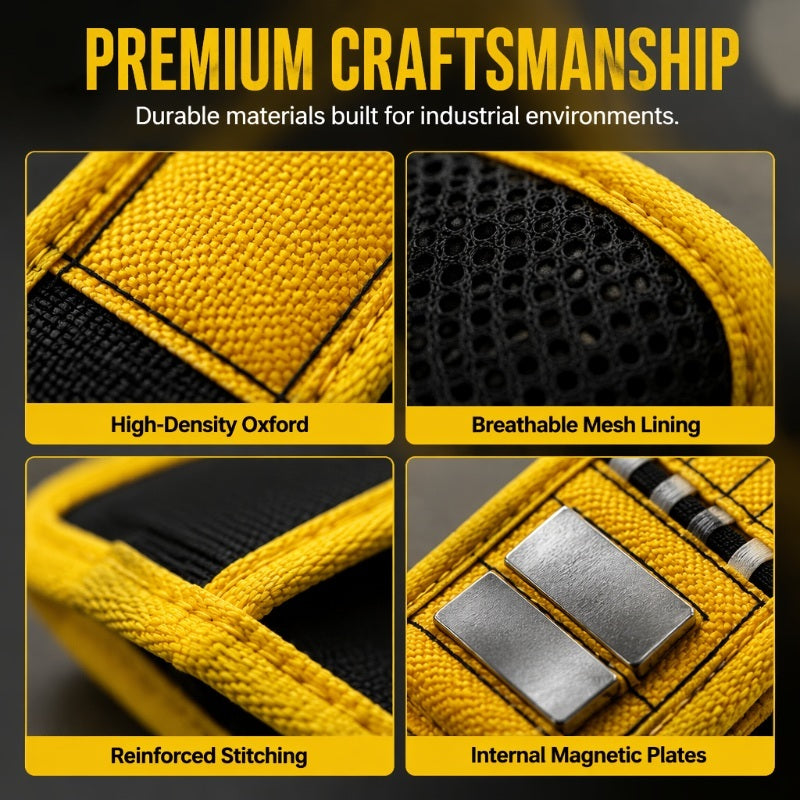 Magnetic Wristband for Holding Screws