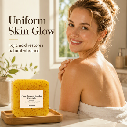 Lemon Turmeric Kojic Acid Soap