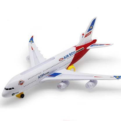 🥳2026 HOT SALE🥳💞50K+ SOLD! ✈️🎁 Electric Model Aircraft – bump-and-go action, LED lights & music. Sturdy & safe for ages 3+. A gift that sparks imagination & keeps grandkids entertained for hours! 🧒✨