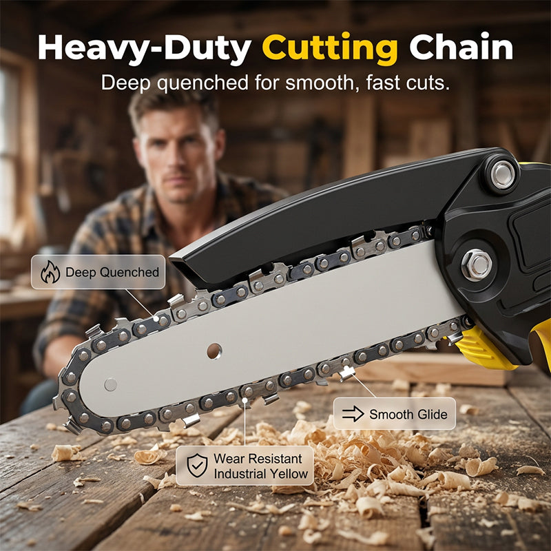 ⏳Time-Limited Special⏰Mini Chainsaw – Cut Fast, No Strain
