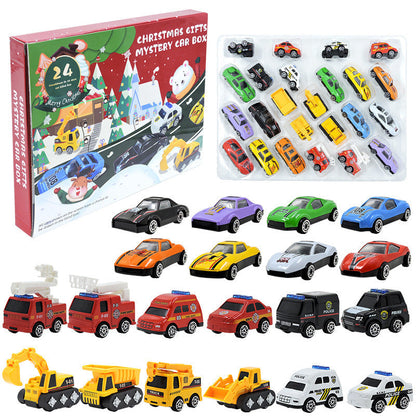 🎁Christmas Gift 50%OFF！！！🚗Kids Advent Calendar for Boys: Alloy Construction Engineering Vehicle Toy Sets