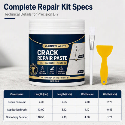 Weatherproof Crack Repair Paste