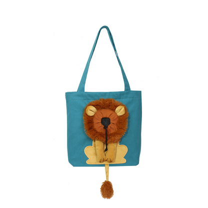 🥳HOT SALE🥳💞10K+ SOLD! Pet Carrier Bag – From £13.99! Head-out portal, lion mane design & durable canvas. Travel in style – grab yours! ✅
