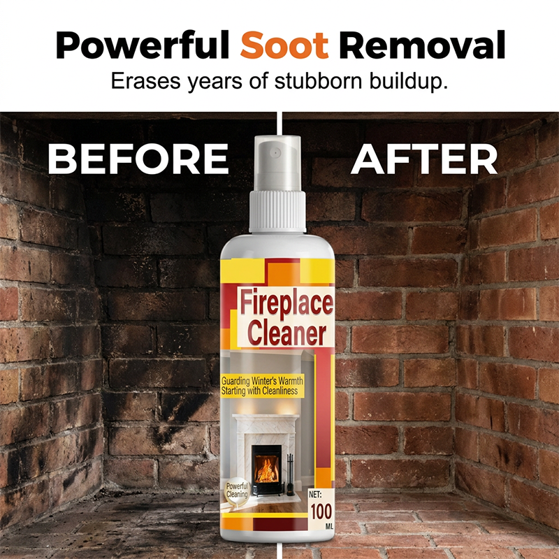 Fast-Acting and Convenient Fireplace Cleaner