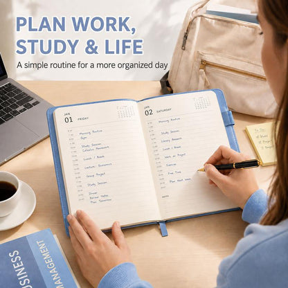 📅 50% OFF NOW! 📓 2027 Calendar Notebook – A5, one day per sheet, date-marked – Ideal for daily logs & future reference ✨