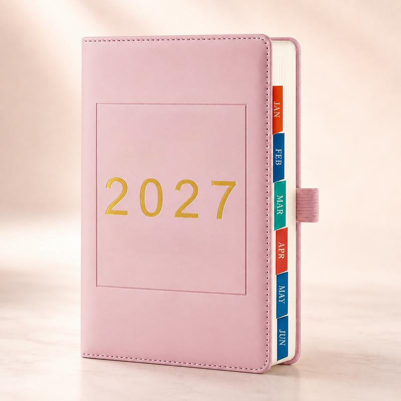 📅 50% OFF NOW! 📓 2027 Calendar Notebook – A5, one day per sheet, date-marked – Ideal for daily logs & future reference ✨