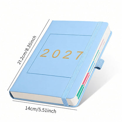 📅 50% OFF NOW! 📓 2027 Calendar Notebook – A5, one day per sheet, date-marked – Ideal for daily logs & future reference ✨