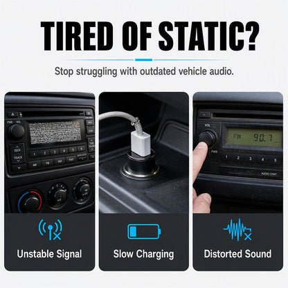 💥 Can’t-Miss Deal 🎵🚗Bluetooth 5.0 Car Radio with Dual USB & Hands-Free Calling